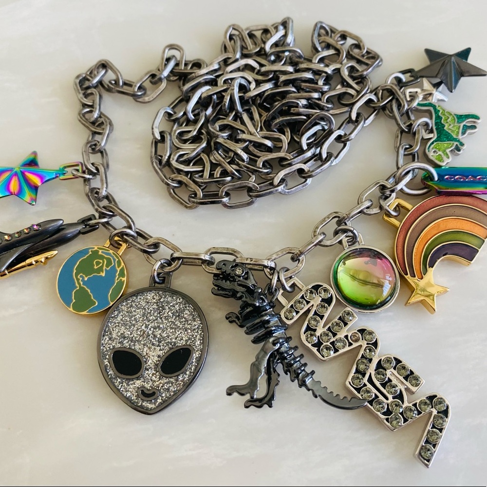 NASA collection of charms necklace